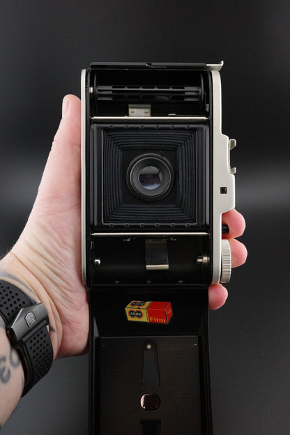 ADOX Golf Vintage 1950's 120 Film Folding Camera 6x6 - Tested & Working