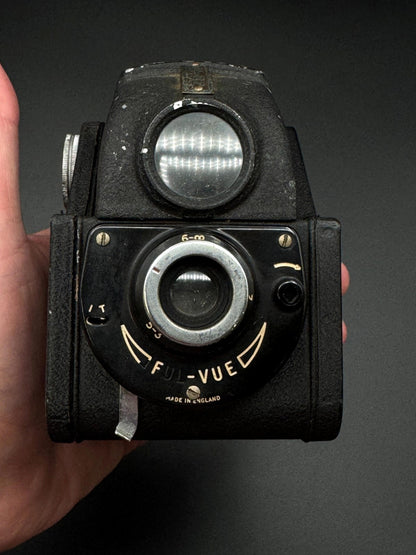 Vintage Ensign Ful-Vue Box Camera 120 Film - Untested