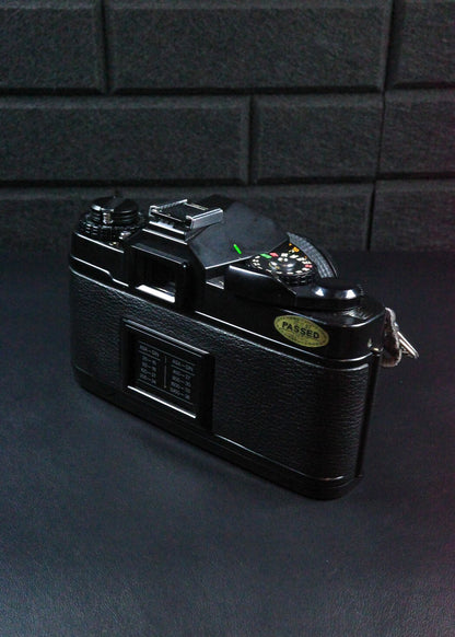 Chinon CE-4 SLR 35mm Film Camera + Auto Chinon 50mm 1 .7 Faulty Spares or Repair