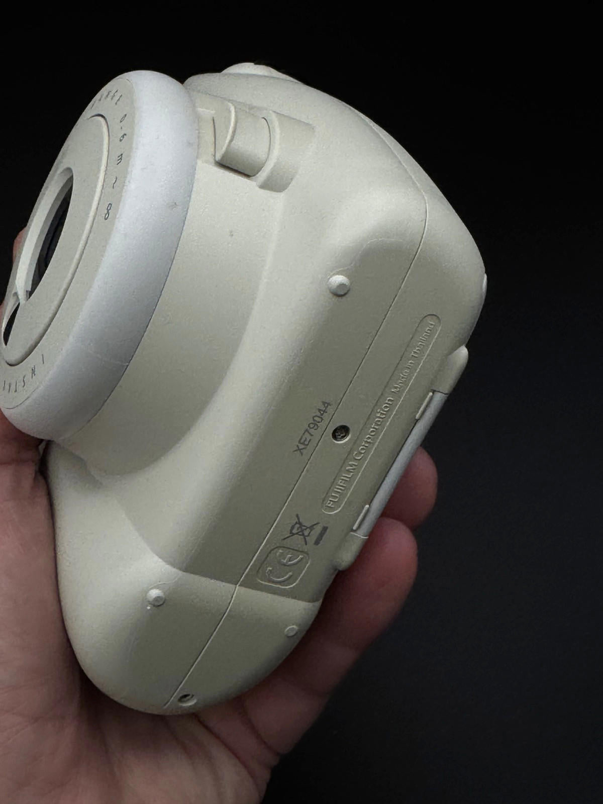 Working Fujifilm Instax Mini 9 Instant Camera - Smoky White + Film & Batteries