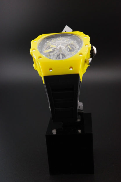Invicta Racing Vaulthan 69667 Men’s Watch 44mm Yellow Black - Brand New & Boxed