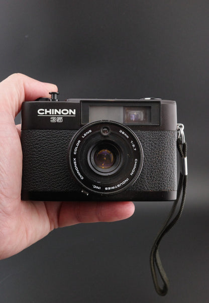 Chinon 35 Vintage 1970's 35mm Film Camera - Winds, Fires - Faulty Light Meter