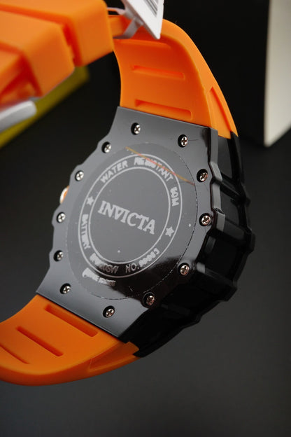 Brand New & Boxed Invicta Racing Vaulthan 69663 Men’s Watch 44mm Black Orange