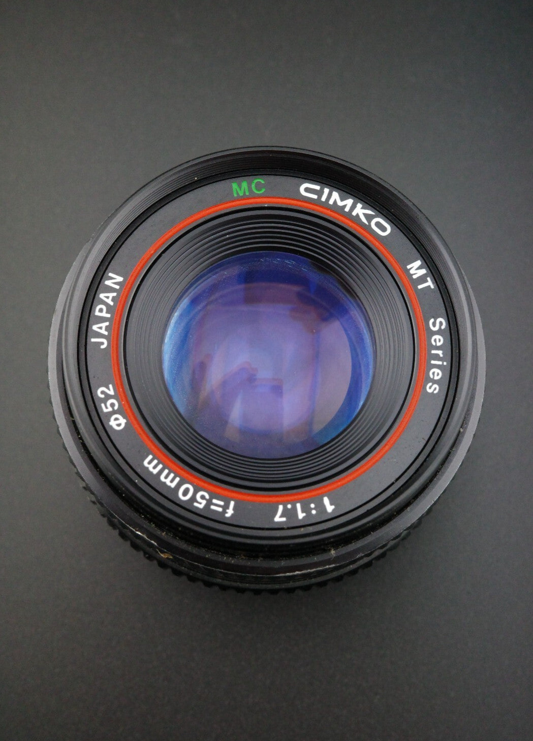 Cimko MT Series 50mm f1.7 MC Lens Pentax K PK Mount Tested Clean Japan