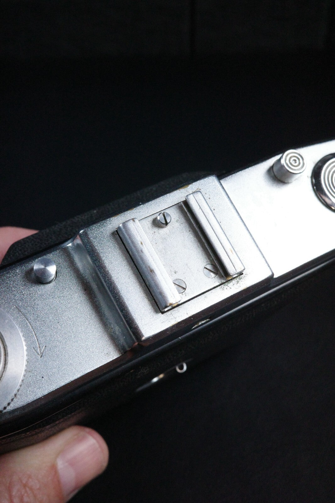 Zeiss Ikon Nettar 517/16 Vintage 1950's 120 Film Camera - Working - Heavy Fungus On Lens