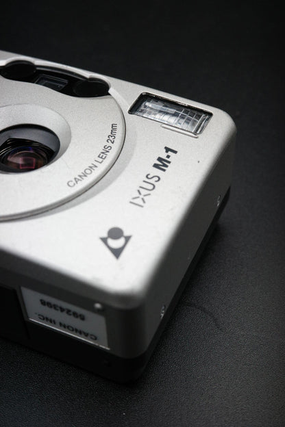 Canon IXUS M-1 Silver Vintage APS Film Compact Pocket Film Camera