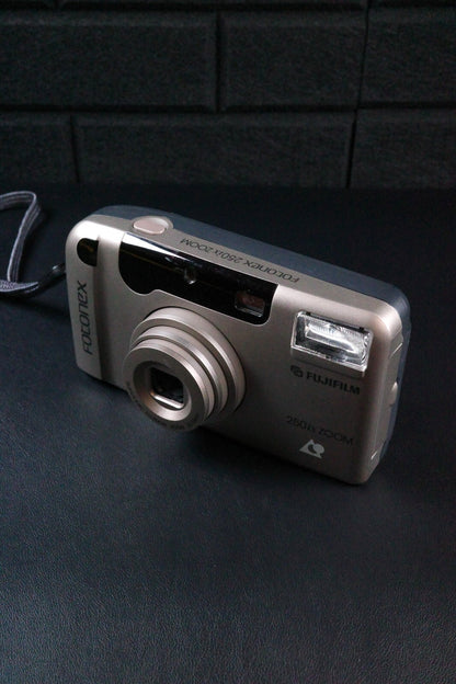 Fujifilm Fotonex 250ix Zoom Vintage APS Film Camera + Battery - Tested & Working