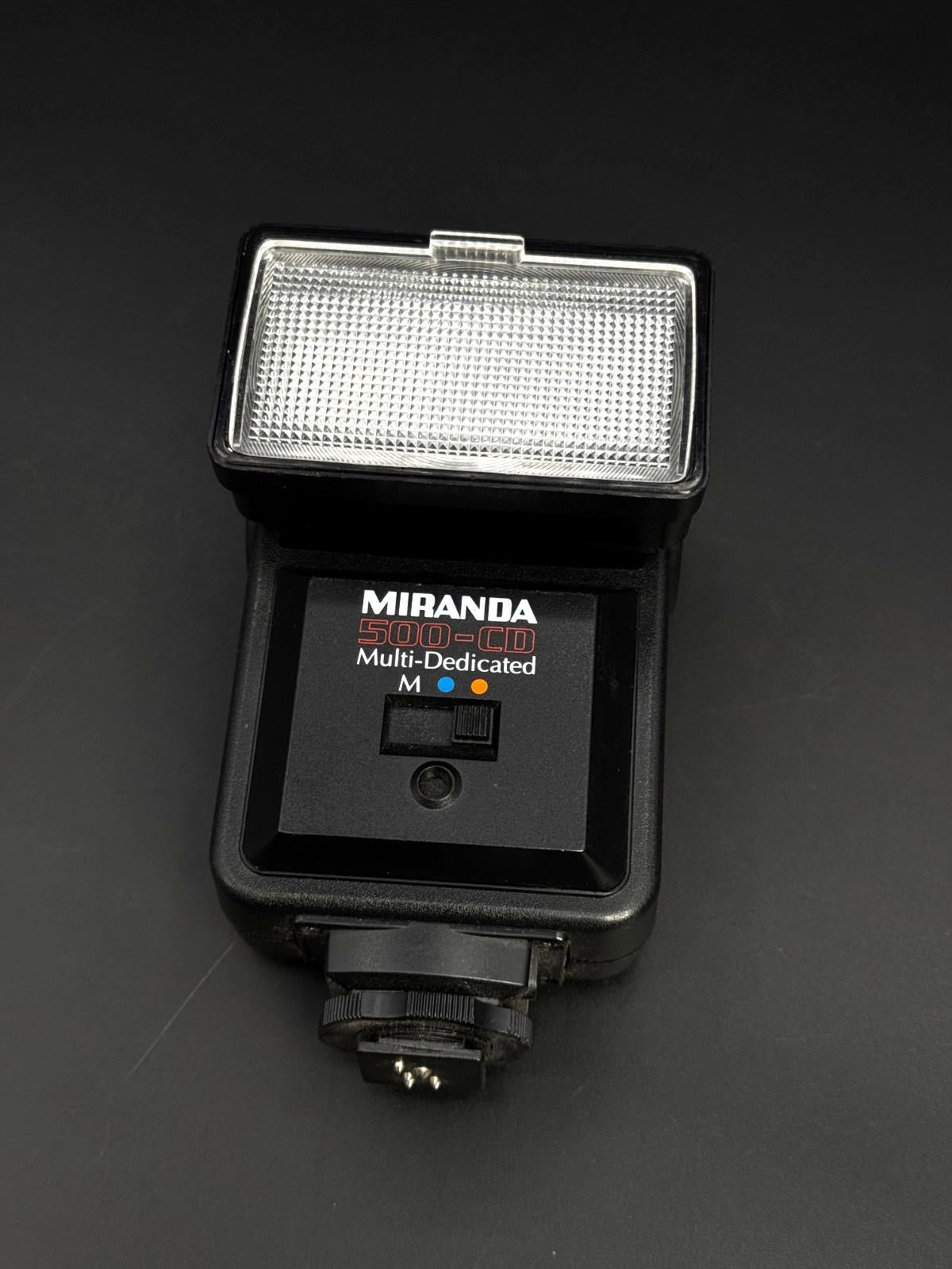 Miranda 500 CD Multi-Dedicated Flash For Canon, Minolta & Nikon - Working (C39)