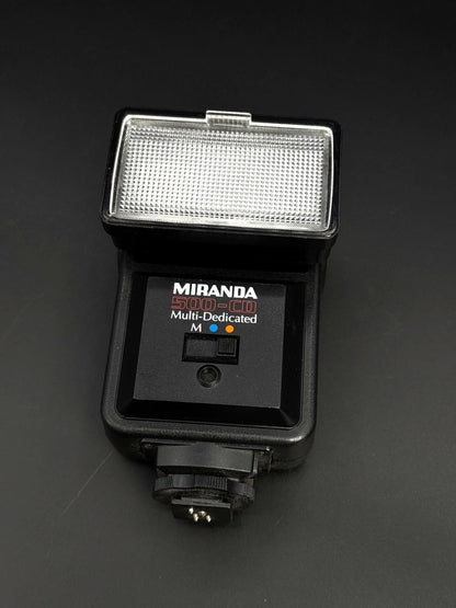 Miranda 500 CD Multi-Dedicated Flash For Canon, Minolta & Nikon - Working (C39)