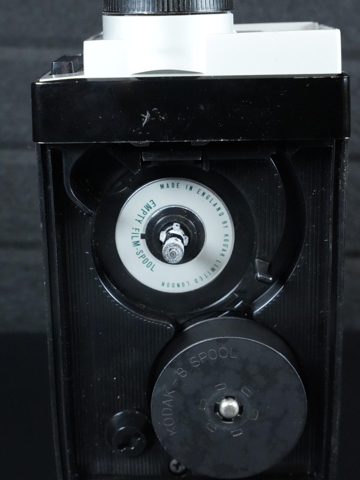 Kodak Brownie Vintage 1960's 8mm Movie Cine Camera Ektanar f/1.9 Lens - Working
