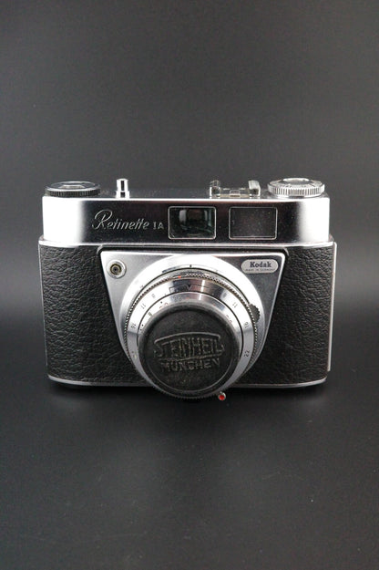 Kodak Retinette IA 1A Vintage 35mm Film Camera + Case - Film Tested Working