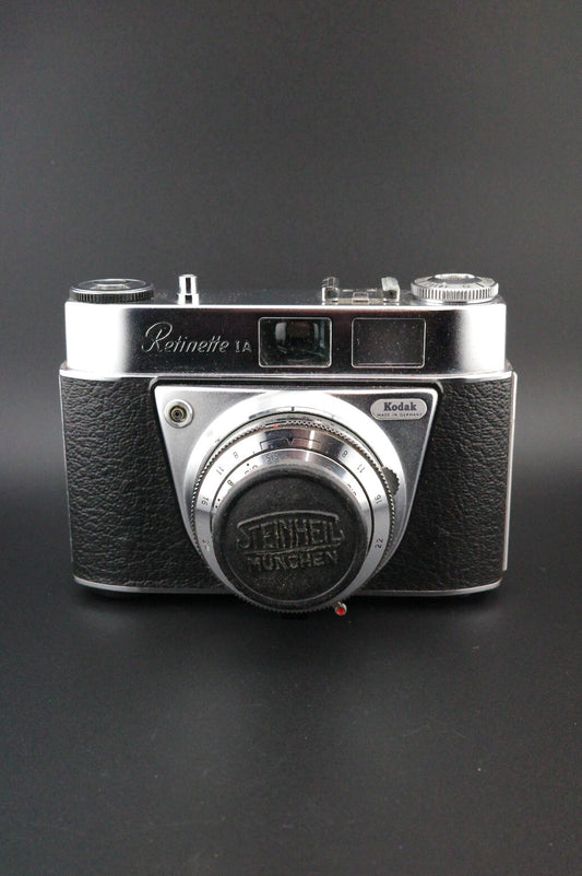 Kodak Retinette IA 1A Vintage 35mm Film Camera + Case - Film Tested Working