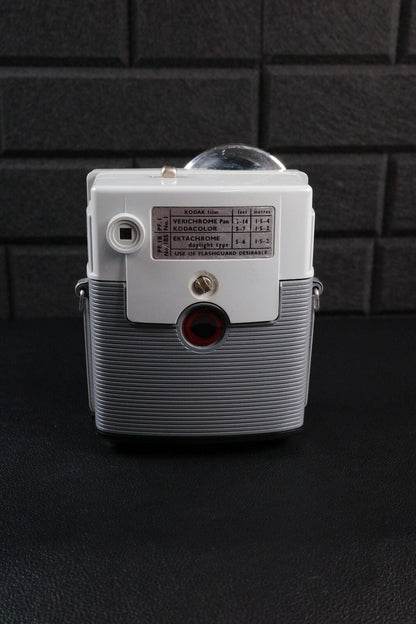 Kodak Brownie Starmite 1960's 127 Film Camera + Case & Instructions - Working