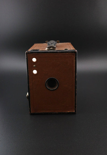 Kodak No.2 Brownie Model F Vintage 1930's 120 Film Box Camera - Tested & Working