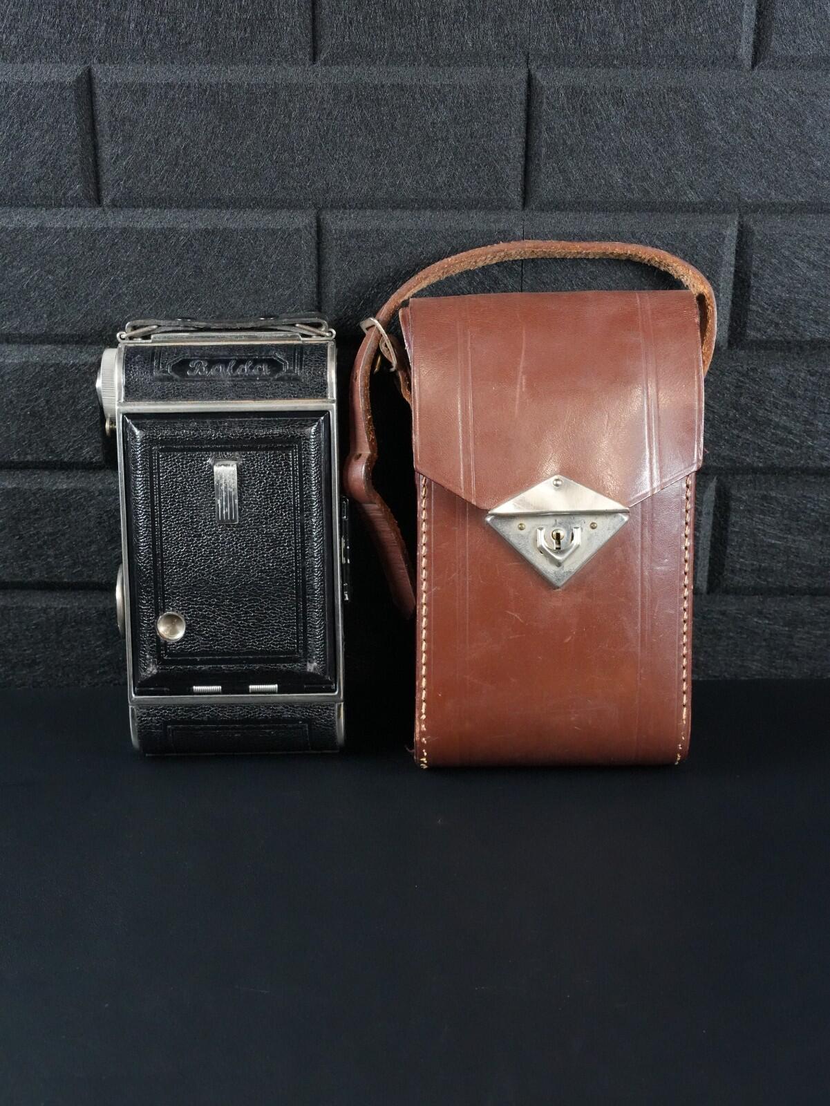 AGC Balda Pronto 1930's Folding Bellows Camera Meyer-Optik Görlitz Lens Working