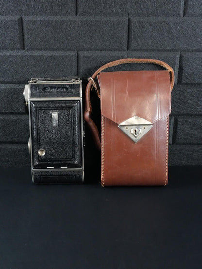 AGC Balda Pronto 1930's Folding Bellows Camera Meyer-Optik Görlitz Lens Working