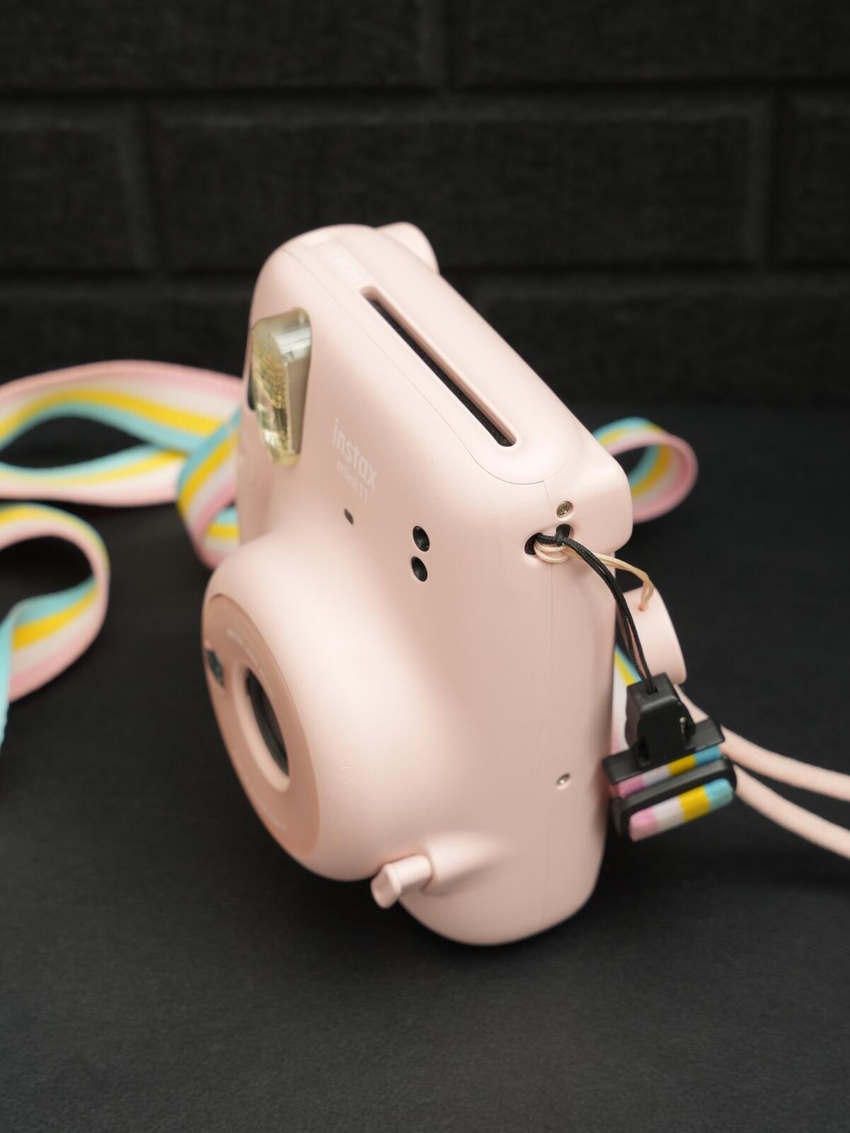 Fujifilm Instax Mini Pink 11 Instant Camera + Album & Batteries - Working