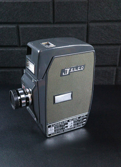 Vintage 1960s Jelco 8ES 8mm Cine Film Movie Camera - Boxed - Faulty - Spares