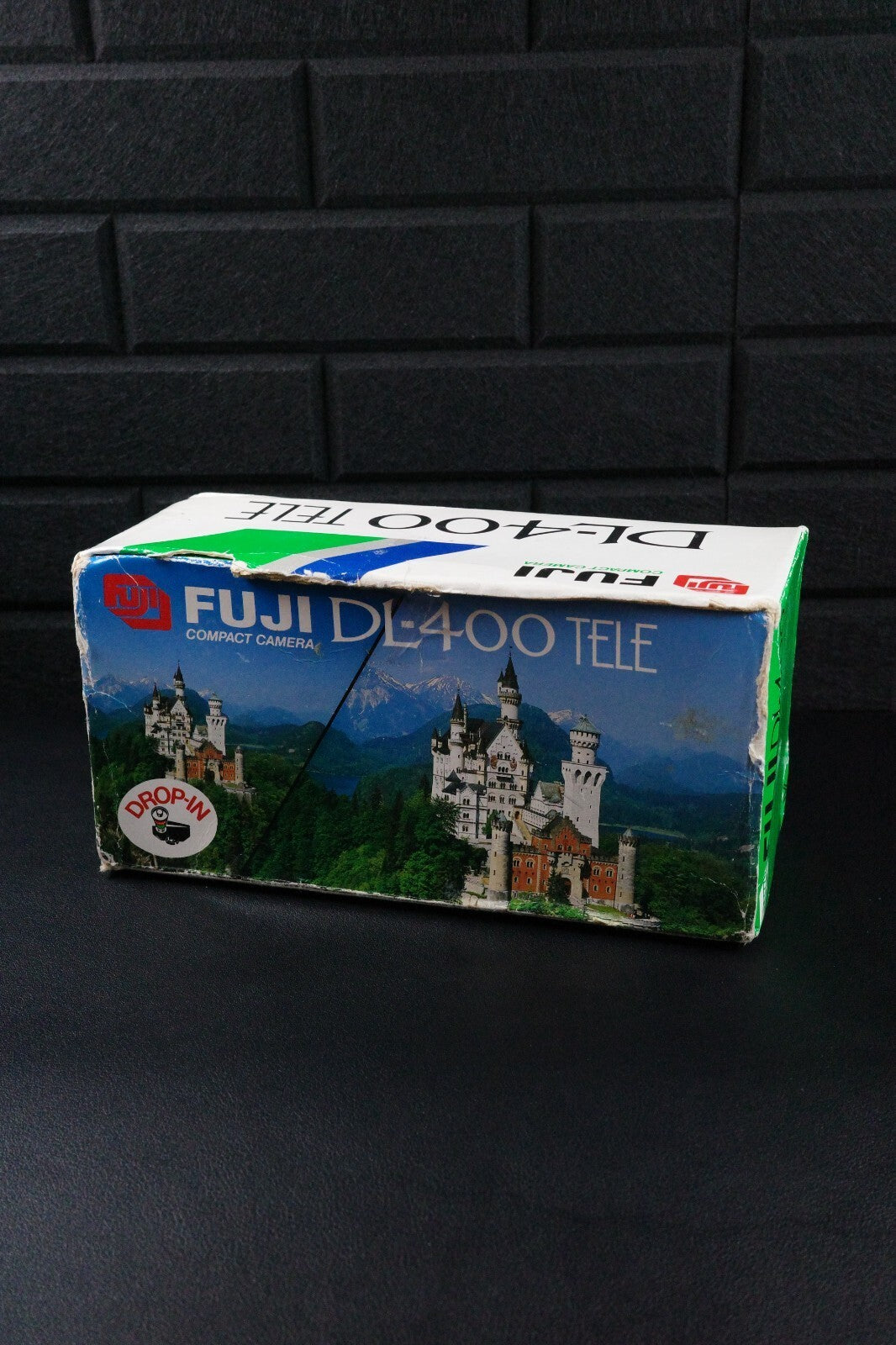 Fuji DL-400 Tele Point & Shoot With 35mm Film Camera - Boxed, Working (Fungus)