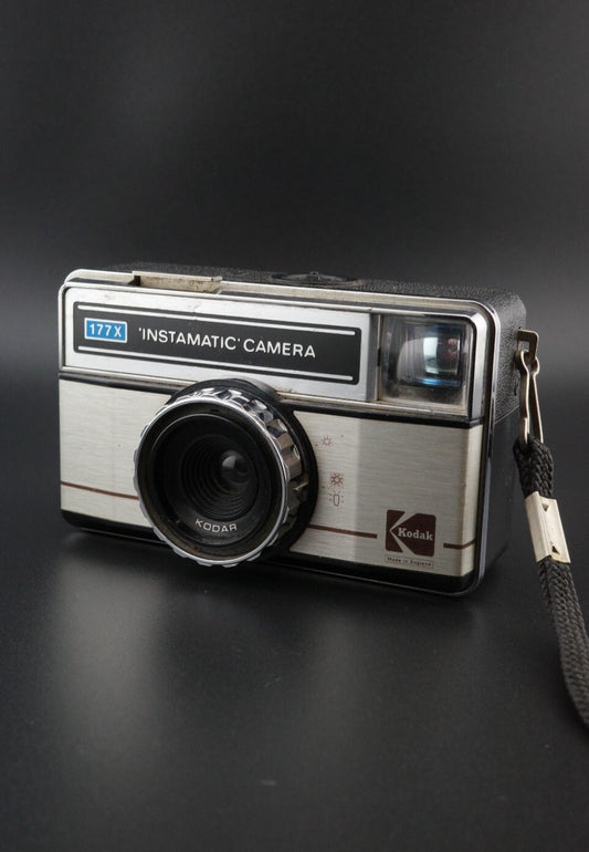 Kodak Instamatic 177X Vintage 1970'S 126 Film Camera - Tested & Working