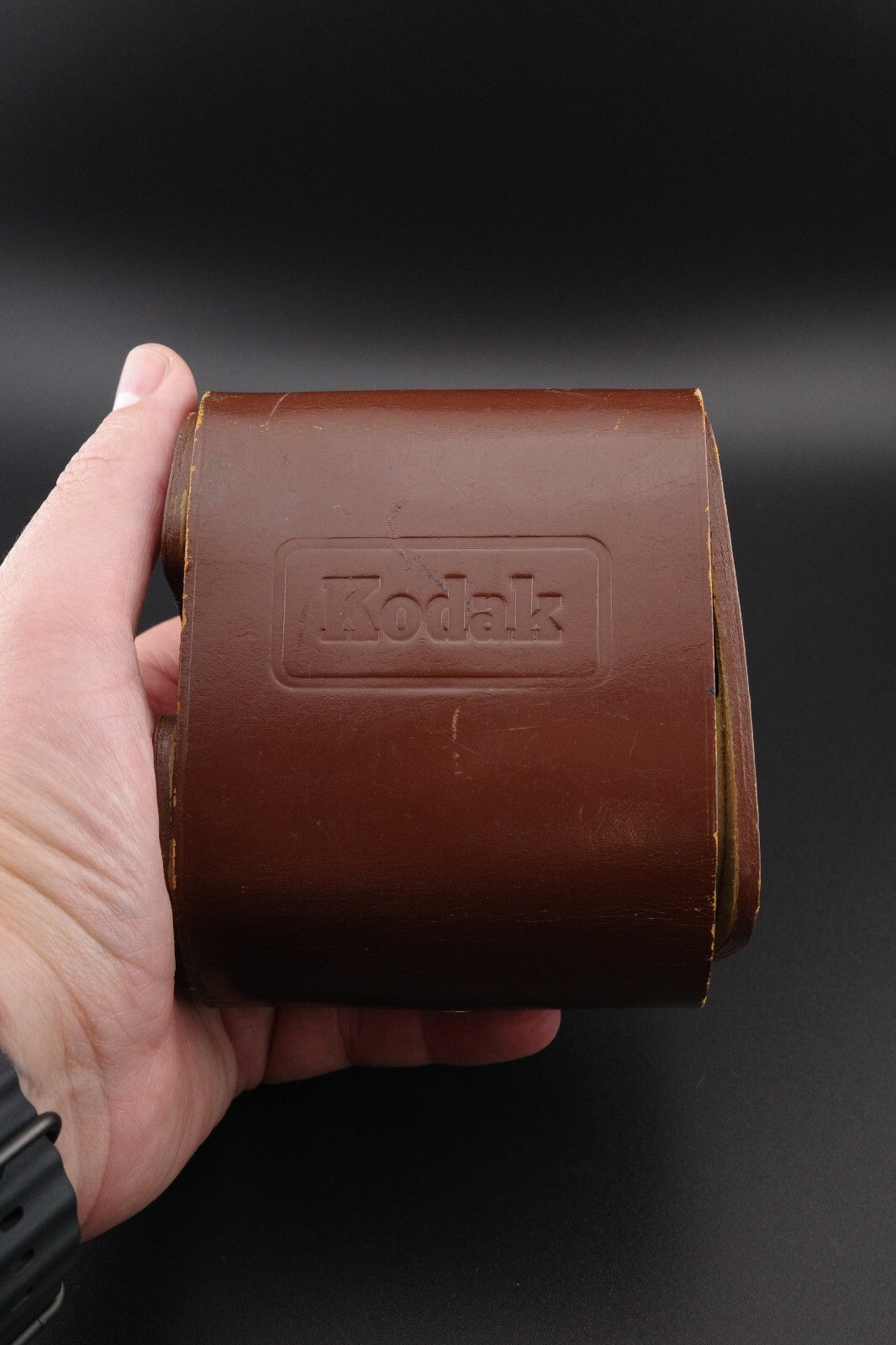 Kodak Brownie Starflex Vintage 127 Film Camera + Leather Case - Tested & Working