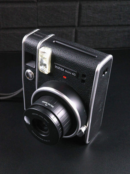 Fujifilm Instax Mini 40 Instant Film Camera + Batteries - Tested & Working