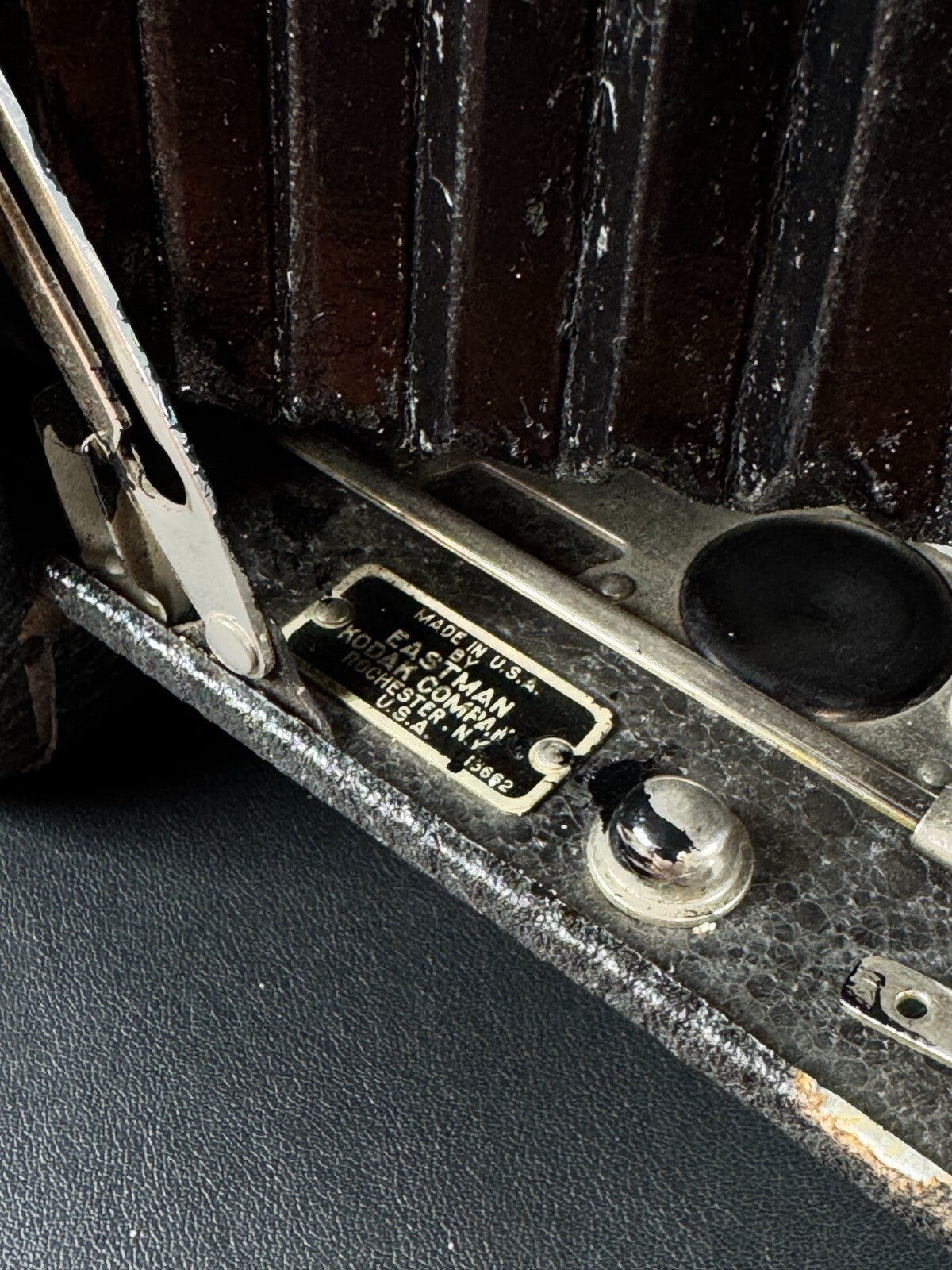 Kodak Junior No. 1 Autographic Vintage 1915 Ball Bearing Shutter Folding Camera