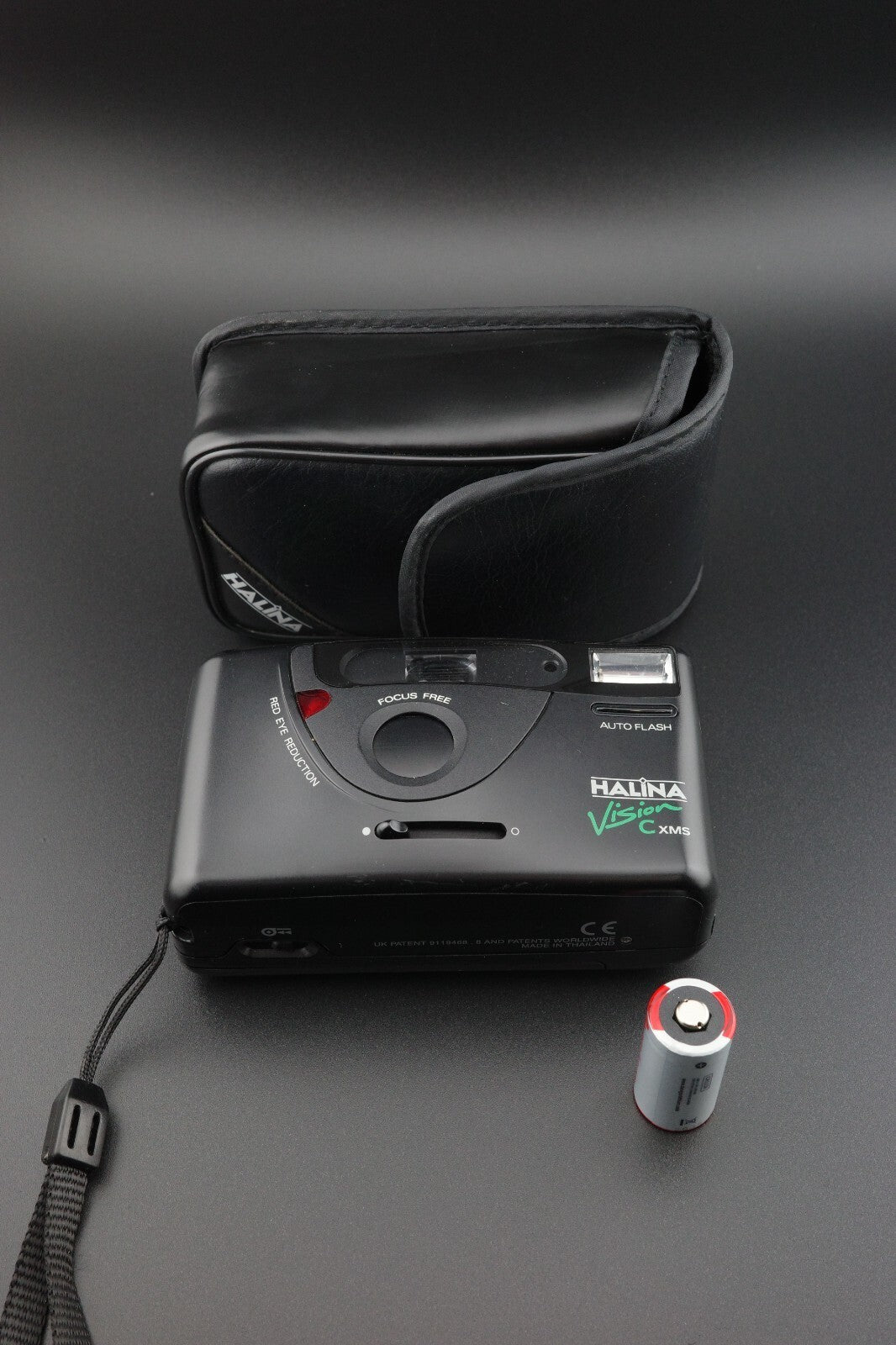 Halina Vision C XMS Vintage 1990's 35mm Film Point & Shoot Camera Tested Working