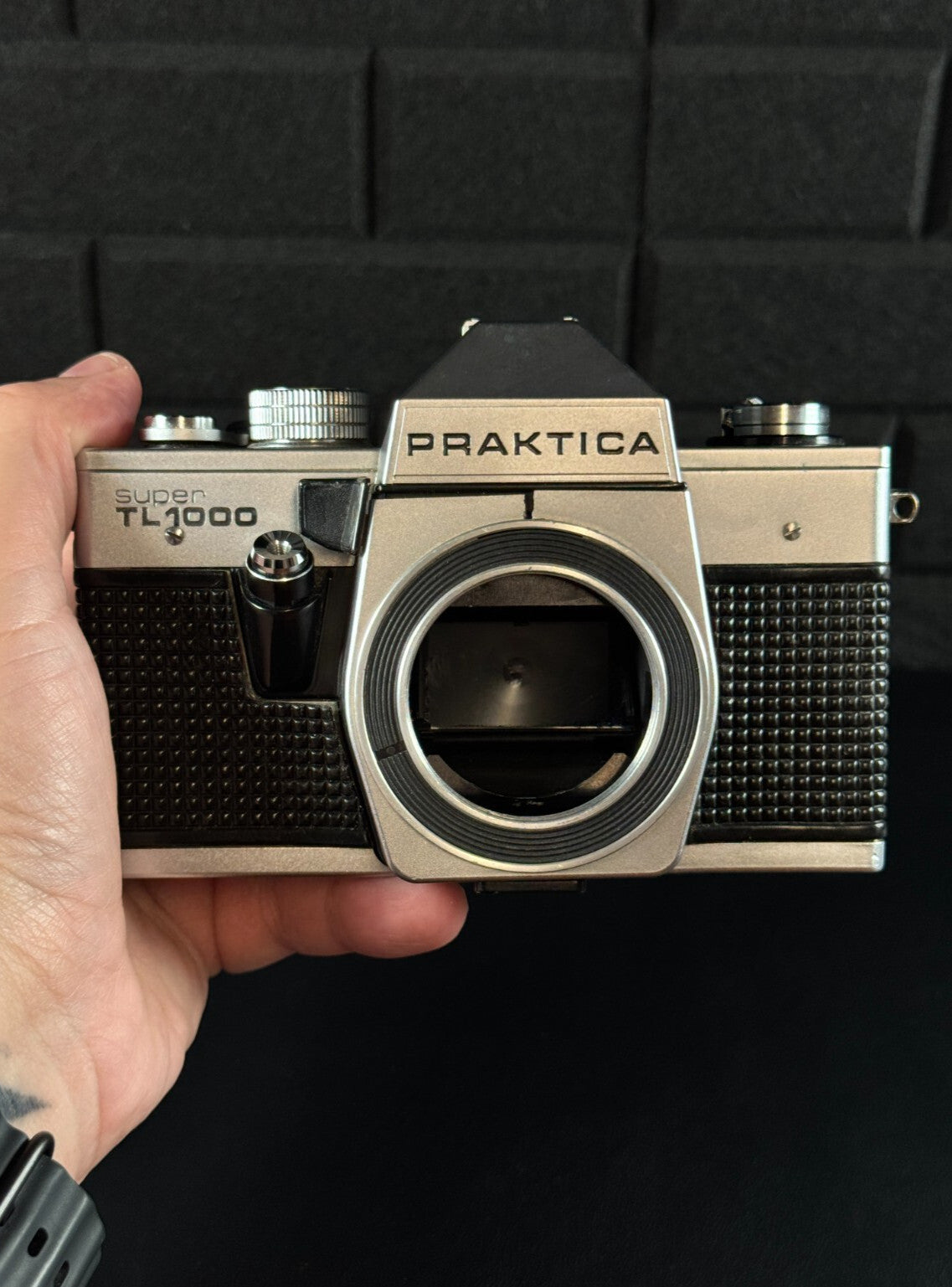 Praktica Super TL 1000 35mm SLR Film Camera Body - Winds & Fires (Damaged)