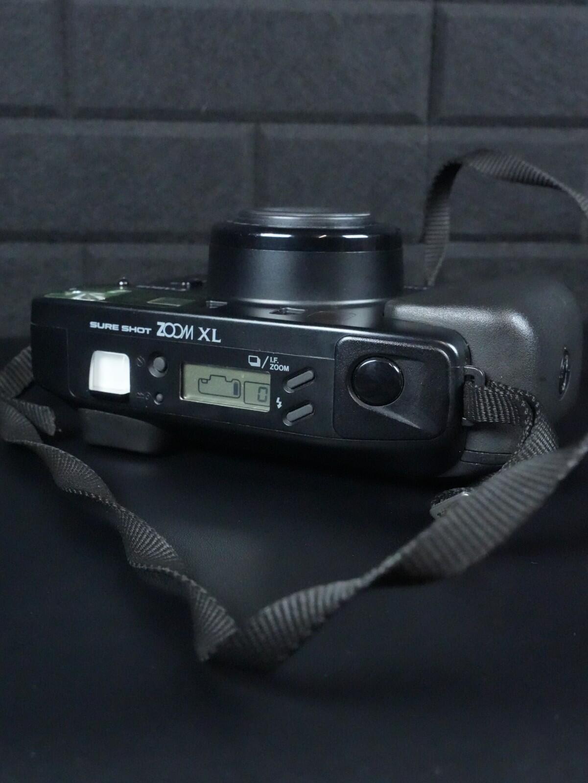 Canon Sure Shot Zoom XL 1980's 35mm Point & Shoot Film Camera Tested & Working