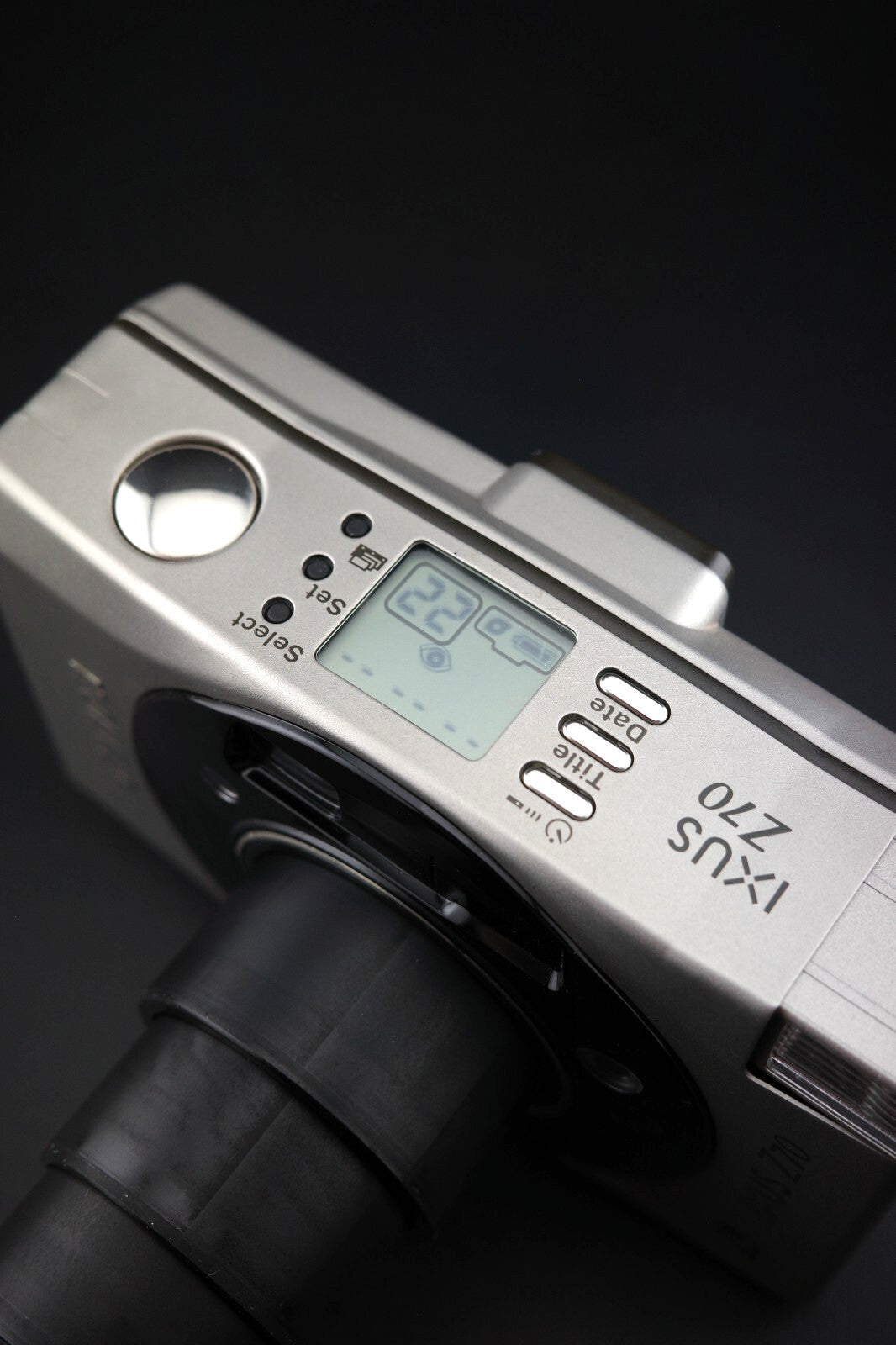 CANON Ixus Z70 Vintage 1990's APS Film Camera + Battery - Tested & Working