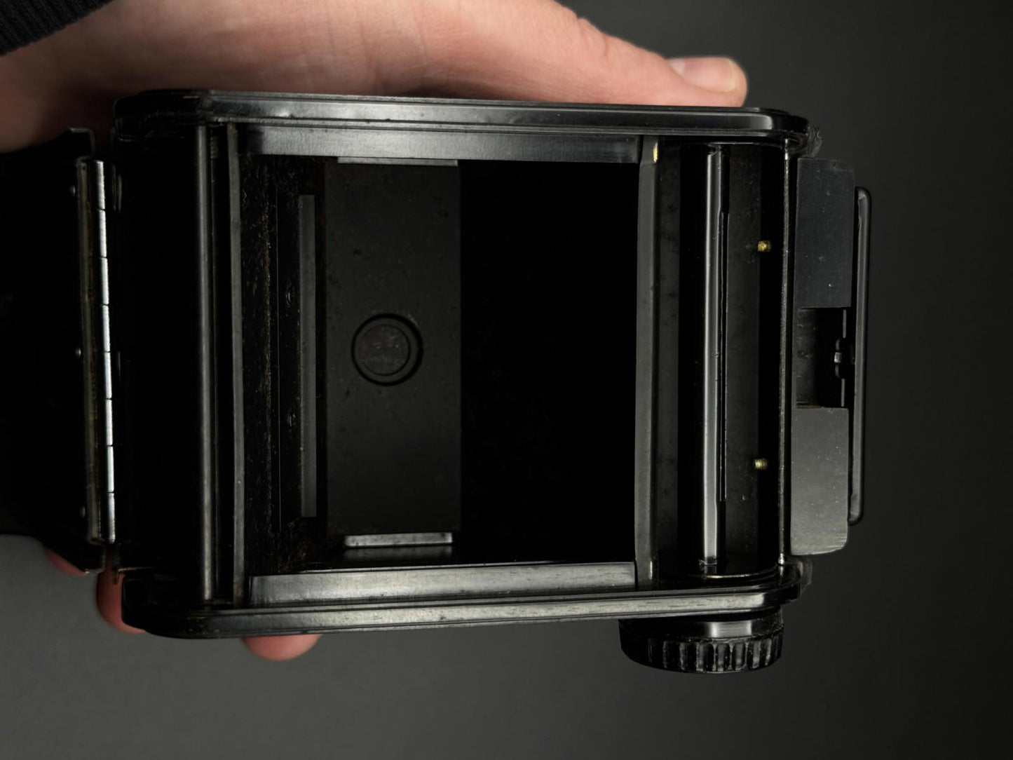 Vintage 1950s Kodak Duaflex II 620 Film Box Camera & Leather Case - Working