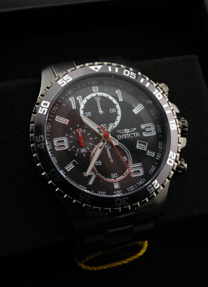 Invicta Specialty Mach Gala 69808 Men's Quartz Watch 48mm Gunmetal - New & Boxed