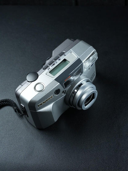 Pentax Espio 135M 35mm Film Point & Shoot Camera - Working (Faulty LED Screen)