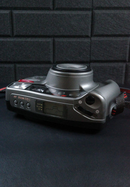 Samsung AF Zoom 105S Vintage 1990's 35mm Point & Shoot Film Camera - Working