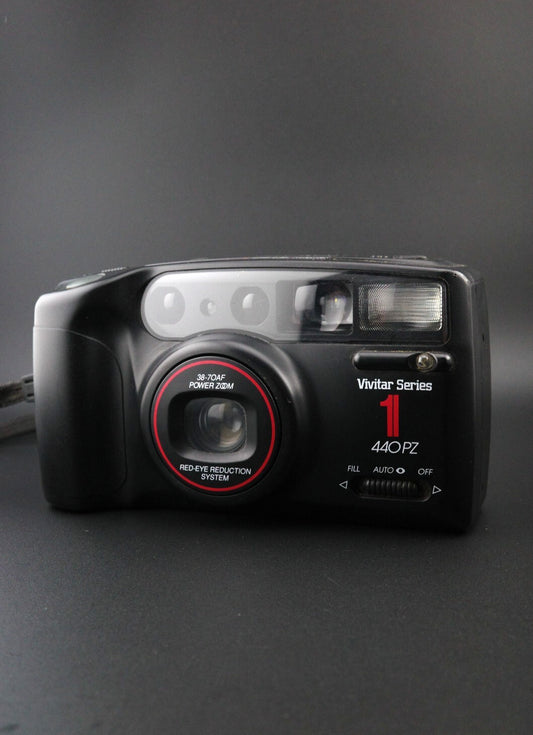 Vivitar Series 1 - 440PZ 35mm Film Point And Shoot Camera Film Tested & Working