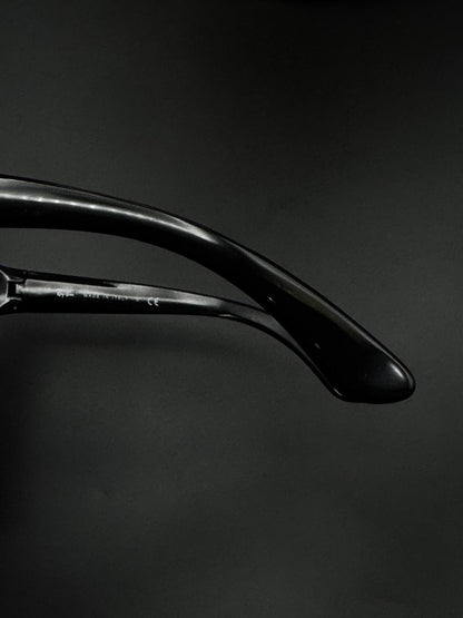 Ray Ban 4075 Men's Wraparound Sunglasses With G15 Glass Lenses