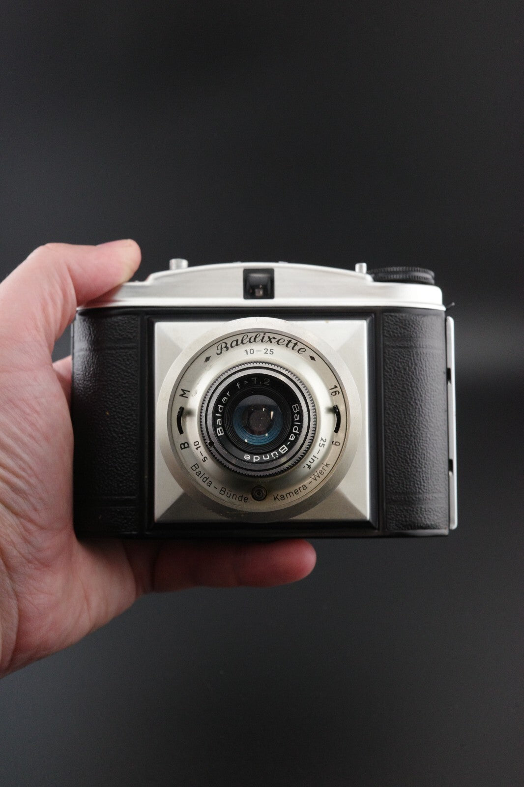 Balda Baldixette Vintage 1950's Folding 120 Film Camera Faulty, Spares or Repair