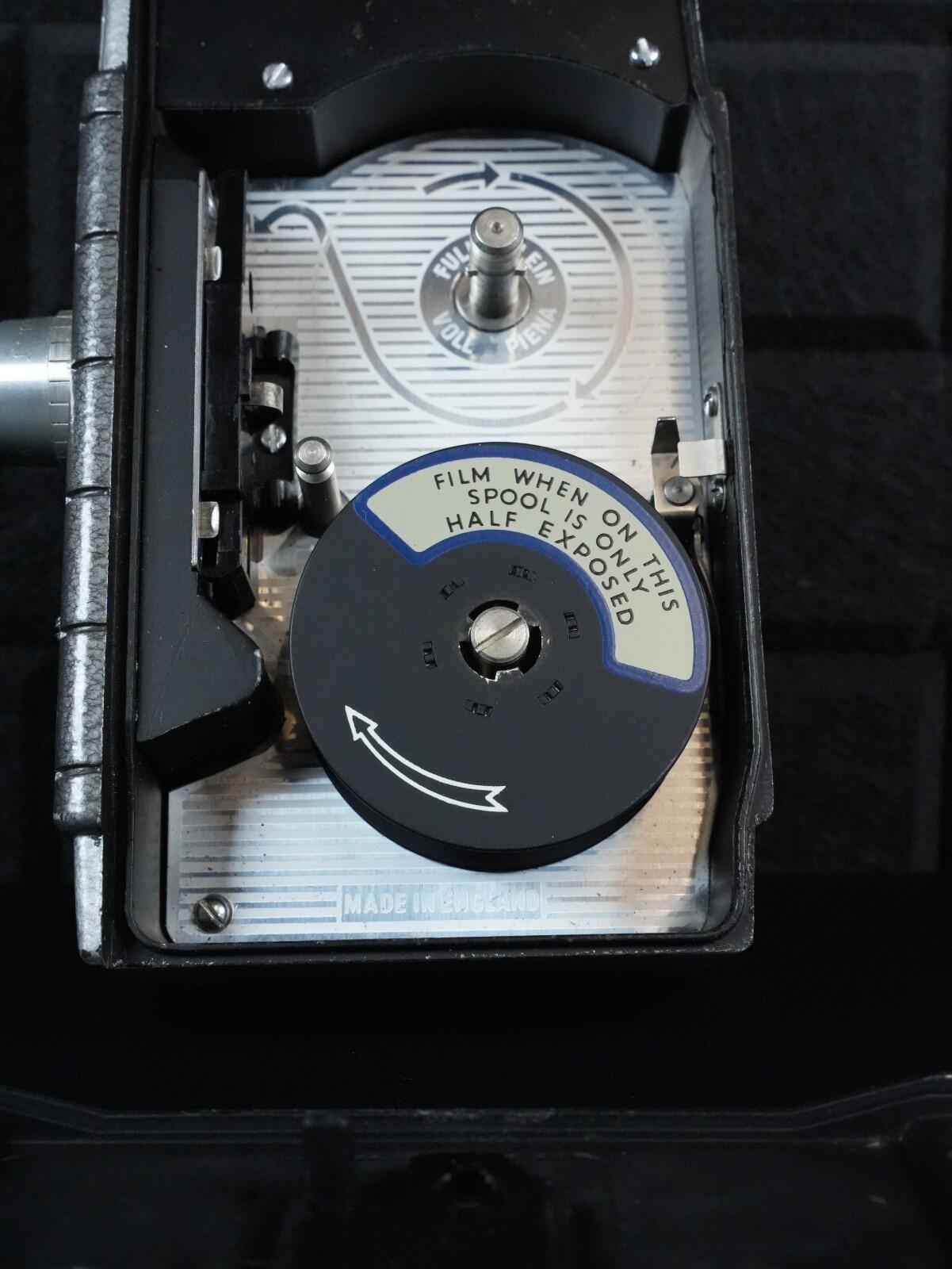 Bell & Howell Sundial Vintage 1950's Double 8mm Cine Film Camera - Fully Working