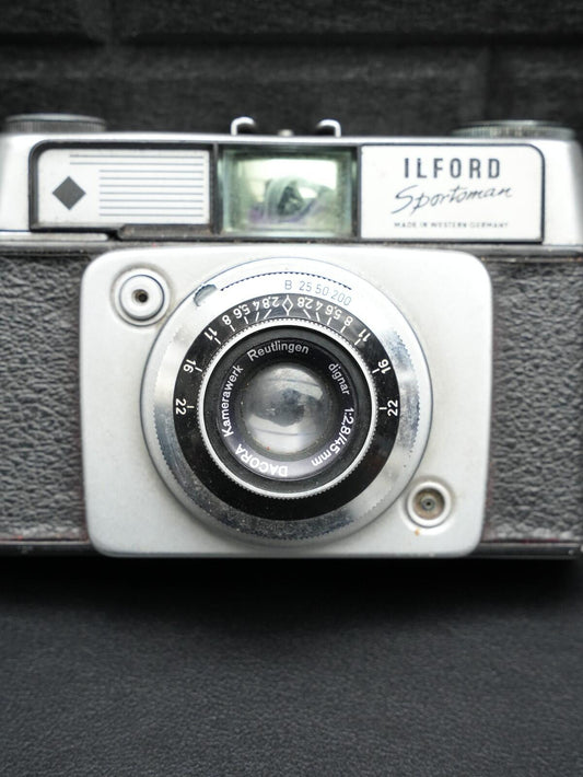 Ilford Sportsman Vintage 1960's 35mm Film Camera - Faulty, Spares or Repair