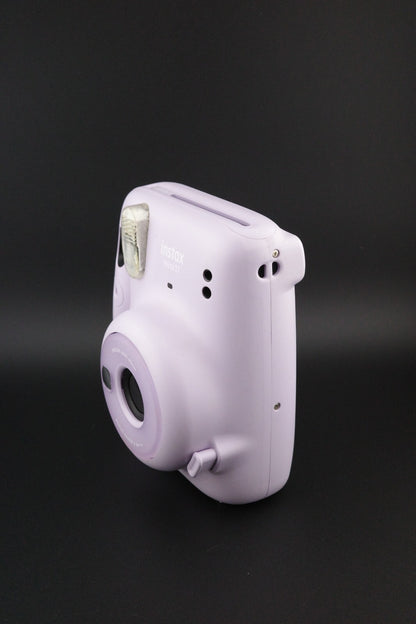 Fujifilm Instax Mini 11 Lilac Instant Film Camera - Film Tested & Working
