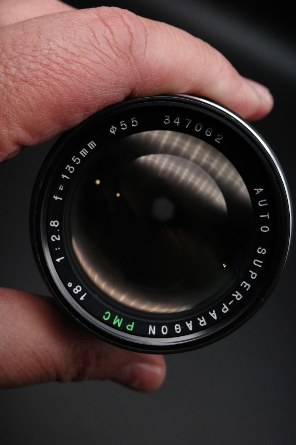 Vintage Super-Paragon PMC Auto 135mm f2.8 PK Mount Camera Lens Tested & Working