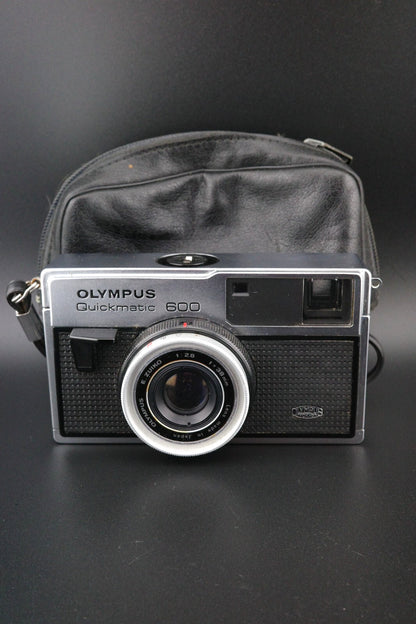 Olympus Quickmatic 600 Vintage 1960's Compact 126 Film Camera - Tested & Working