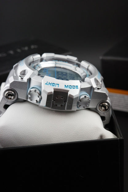 Brand New Activa Summit X Invicta ACW8082-025 Digital Watch 50mm - Silver Blue