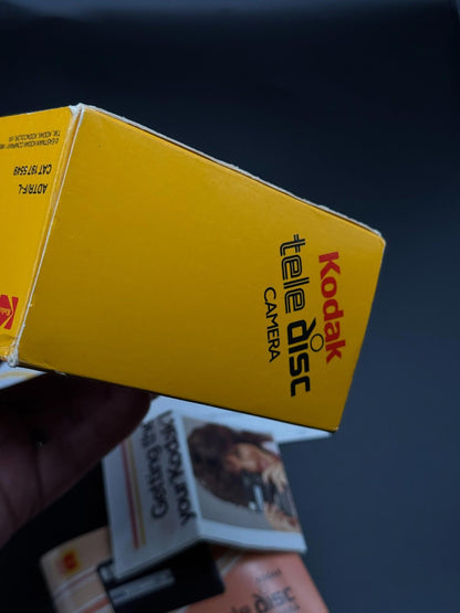 Vintage 1980's Kodak Tele Disc Camera - Boxed & Fully Working With Instructions