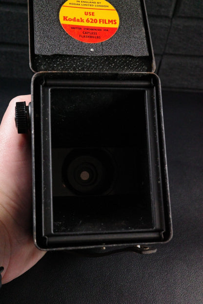 Kodak Brownie Flash II 2 Vintage 1950's 620 Film Box Camera - Tested & Working