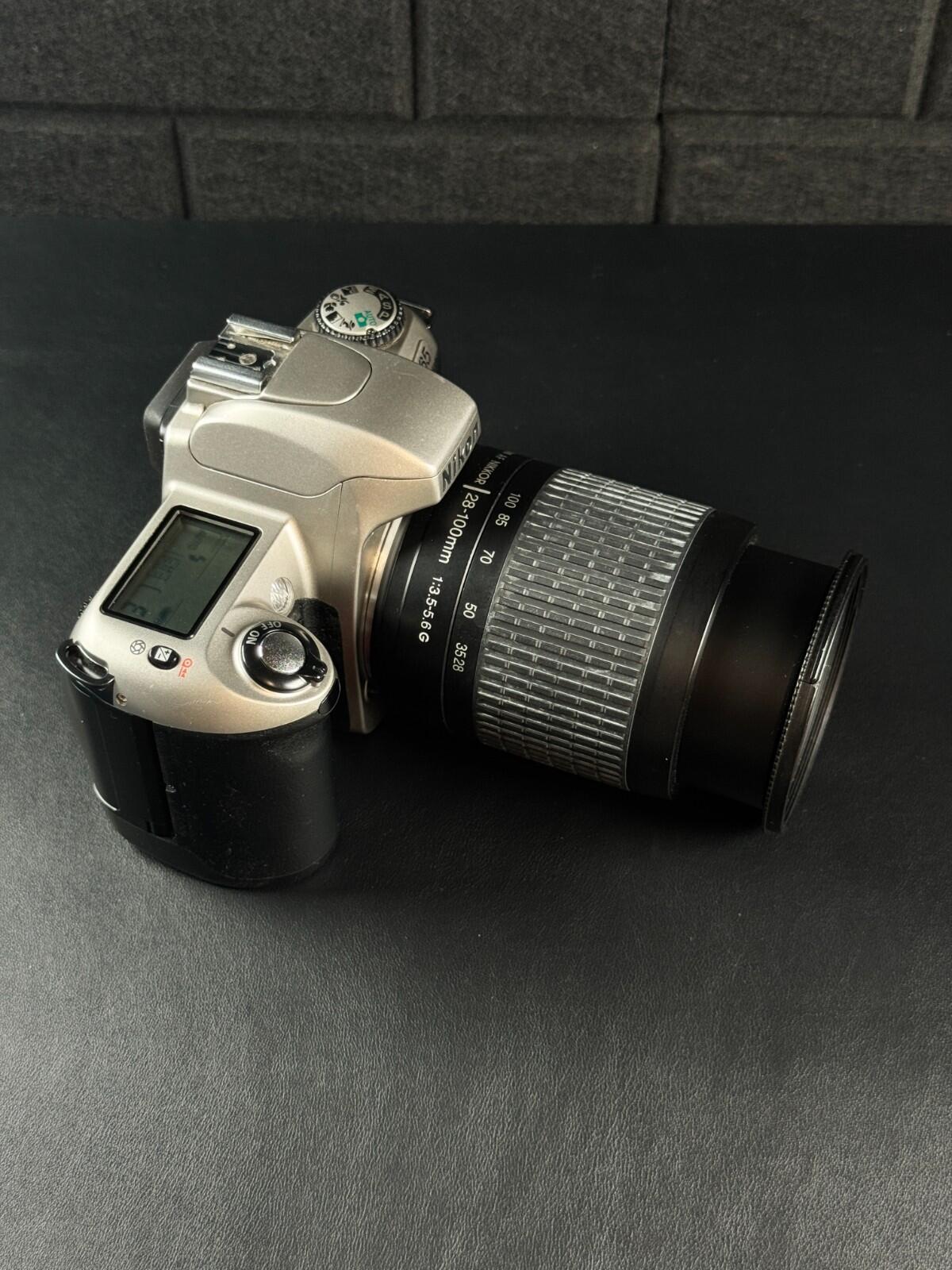 Nikon F65 Vintage 35mm Film Camera + AF Nikkor 28–100mm Lens - Tested & Working