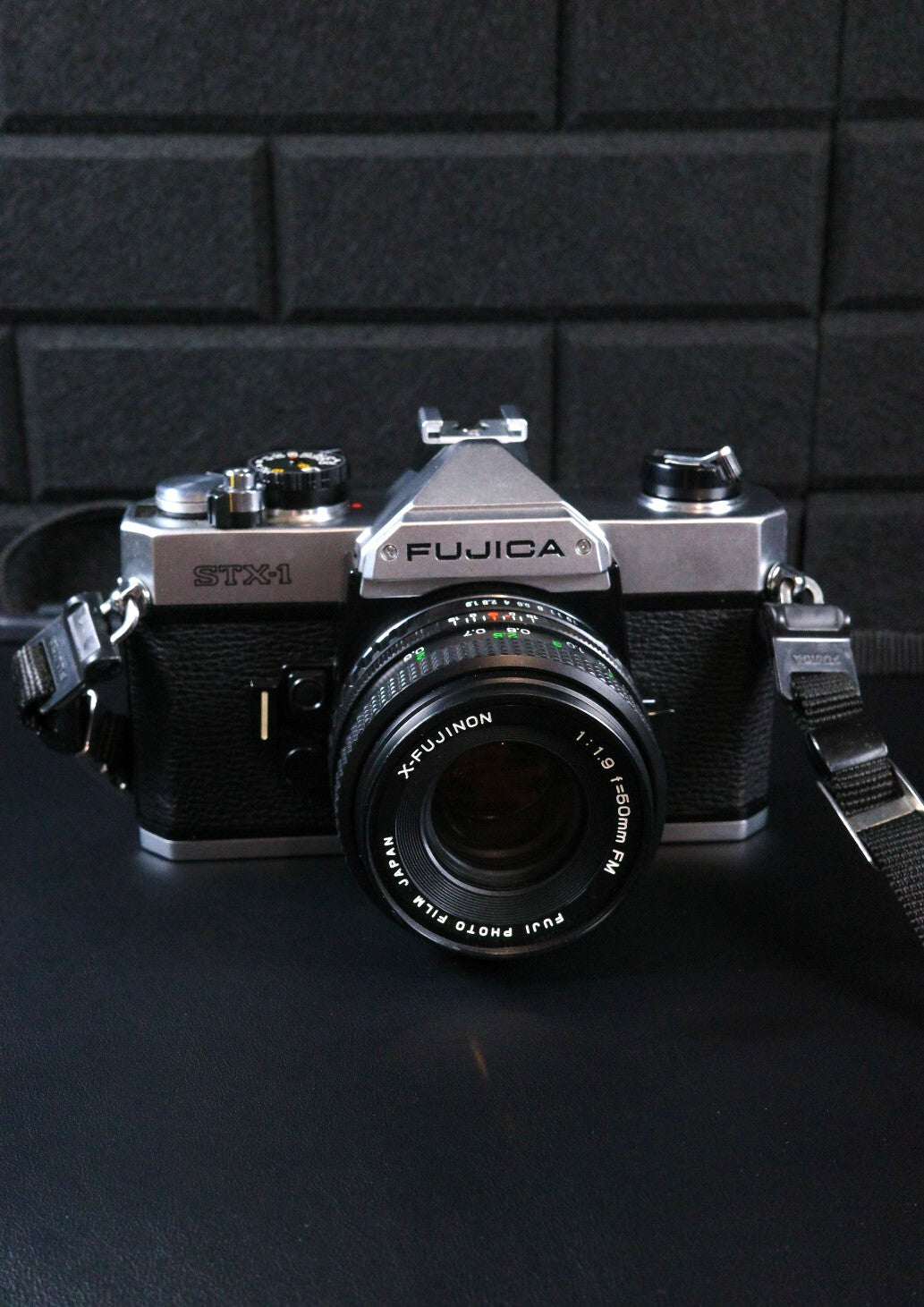 Working Fujica STX-1 Vintage 1980's 35mm SLR Film Camera - X-Fujinon 50mm f/1.9