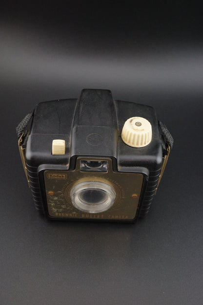 Kodak Brownie Bullet Vintage 1950's 127 Film Camera - Tested & Working