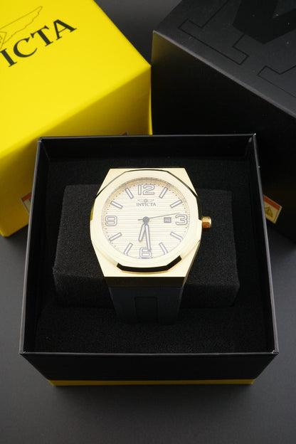 Brand New & Boxed Invicta Huracan 45775 Men’s Watch 48mm Black Gold Dial